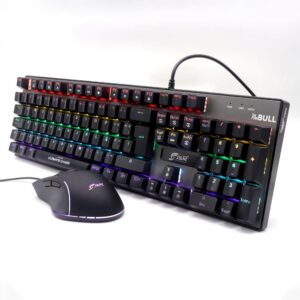 Combo Gamer Mecánico Bull Teclado – Mouse CTMGJR-017 J&R - Imagen 4