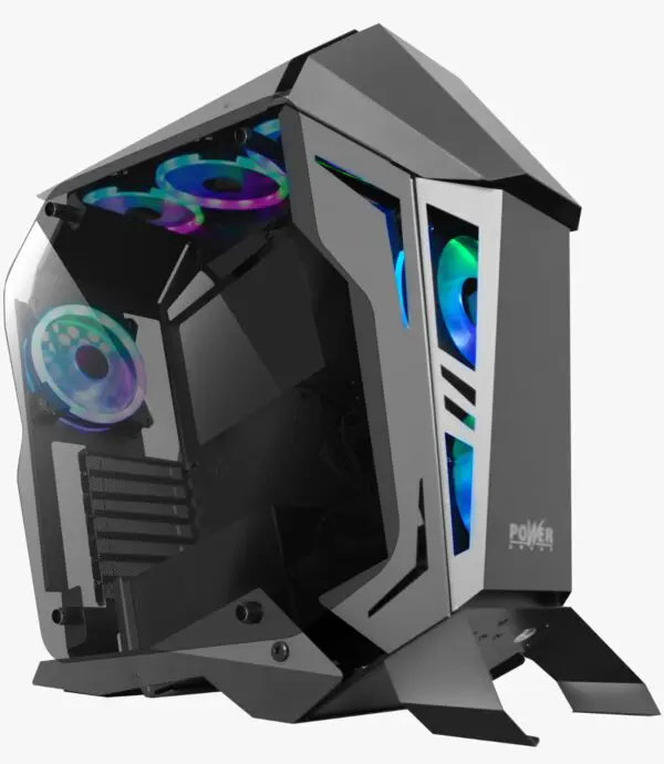 Chasis Caja POWER GROUP F924 + FUENTE 600W 80+ BRNZE+ 6 Ventiladores 120mm