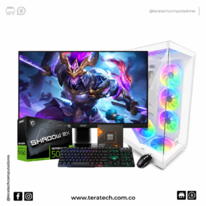 COMBO PC GAMER AMD RYZEN 7 8700F - Imagen 1