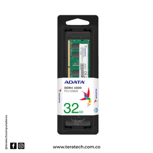 MEMORIA RAM PARA PORTÁTIL DE 32GB DDR4 ADATA