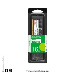 MEMORIA RAM PARA PORTATIL DE 16GB DDR5 ADATA