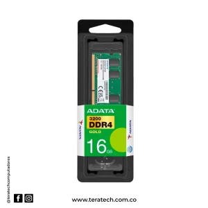 MEMORIA RAM PARA PORTATIL DE 16GB DDR4 ADATA