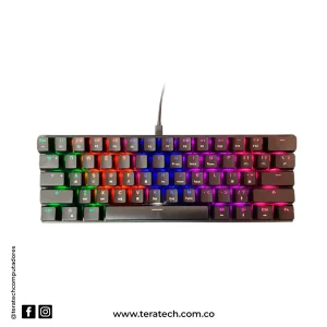 TECLADO J&R MINI WY61R SWITCH RED