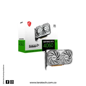 TARJETA DE VIDEO 4060 8GB DDR4 WHITE
