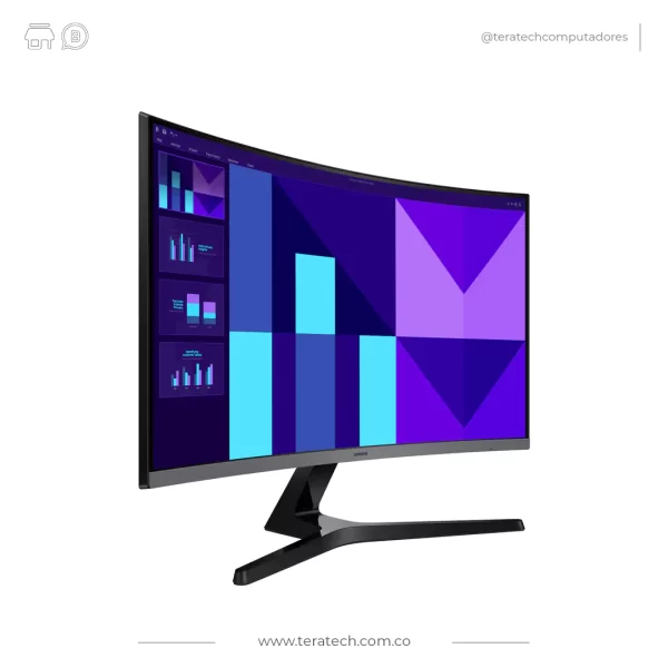 MONITOR SAMSUNG LS27D390GANX ESSENTIAL CURVO - Imagen 5