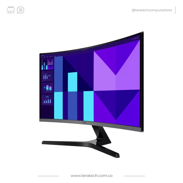 MONITOR SAMSUNG LS32D390GANX ESSENTIAL CURVO - Imagen 2