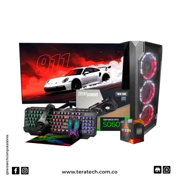 COMBO PC GAMER AMD RYZEN 5 5600G - B-A520M