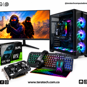 PC GAMER AMD RYZEN 5 8500G + RTX 3050 6GB ASUS - Imagen 1